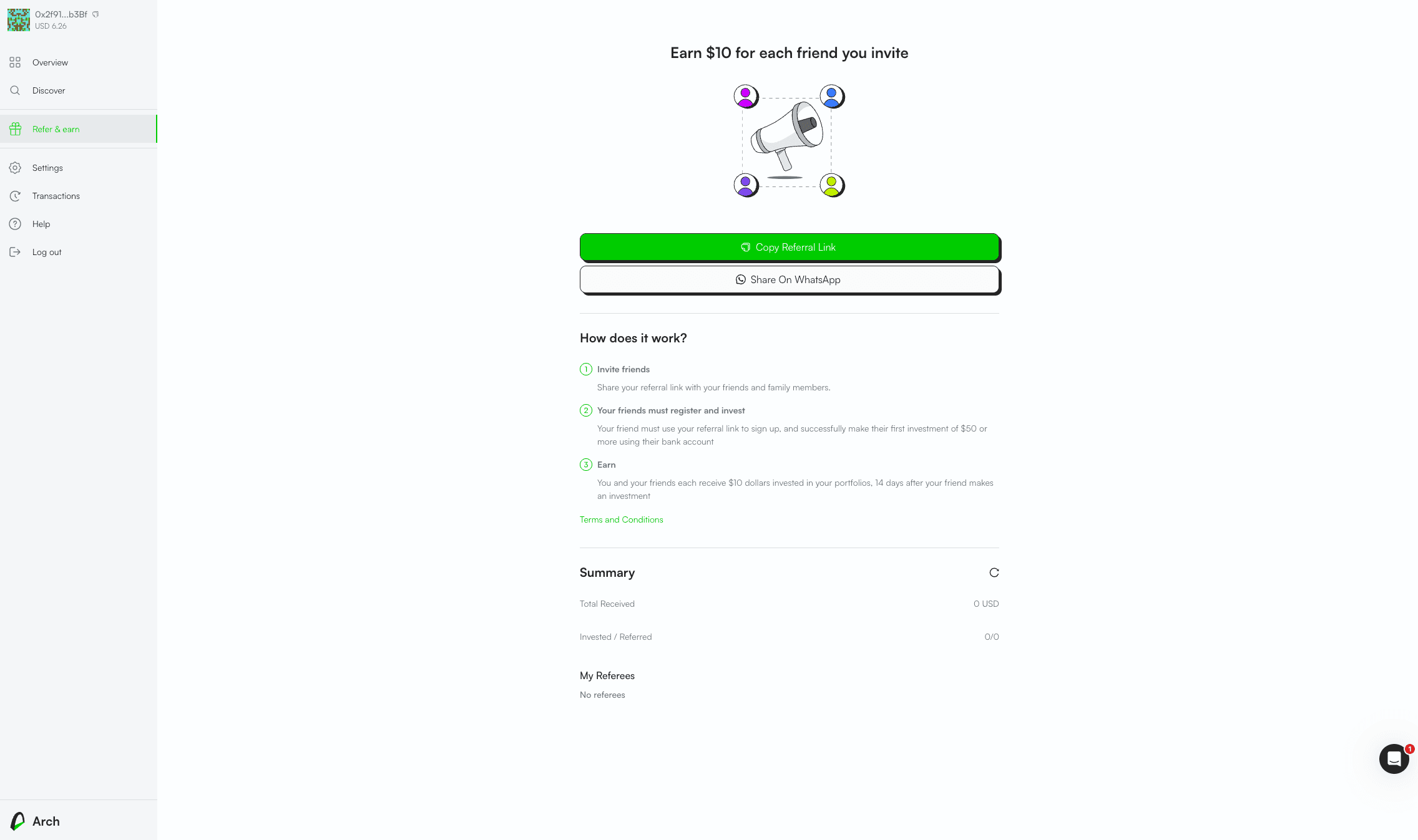 Arch Finance screenshot 5