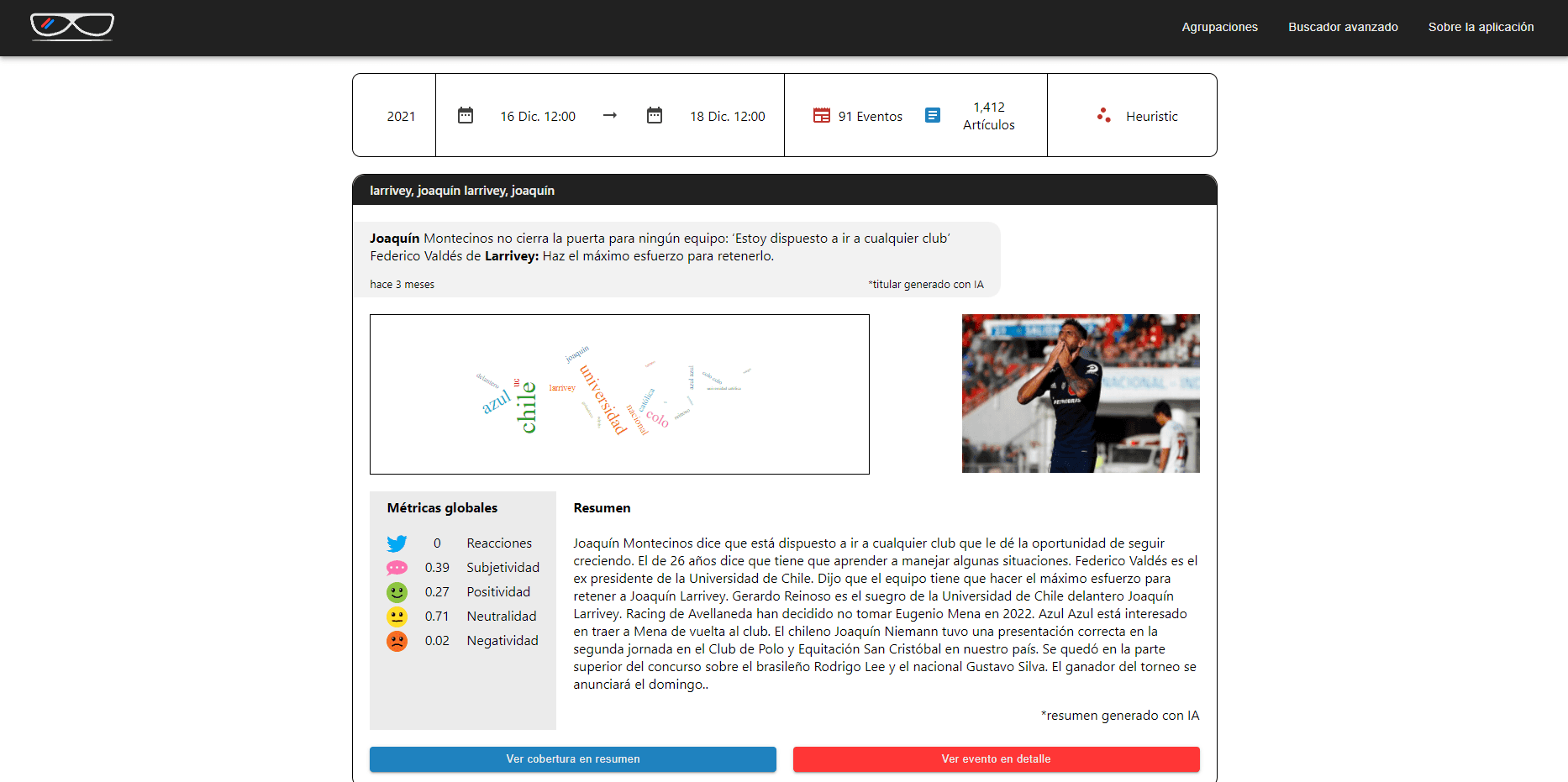 Perspectiva Chilena screenshot 2